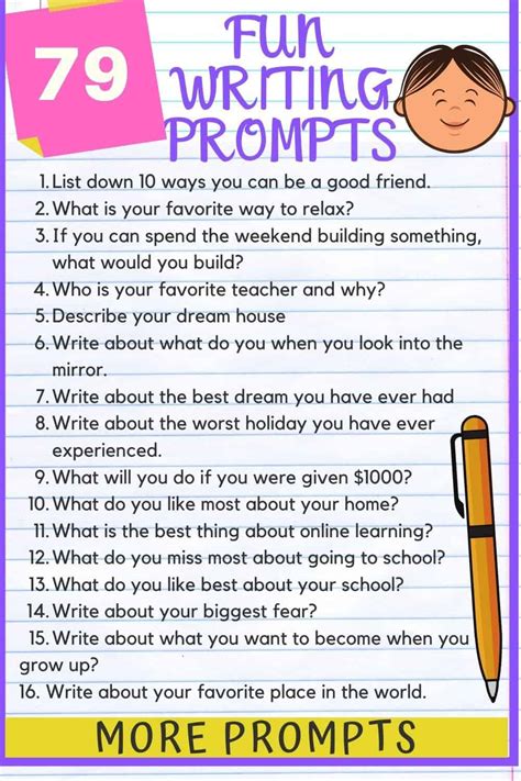 Fun writing prompts. Things To Know About Fun writing prompts. 